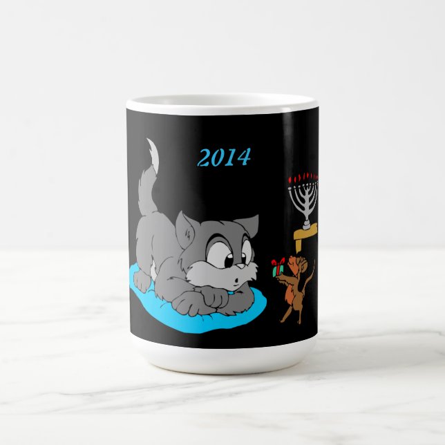 Taza De Café Gato y ratón (Centro)