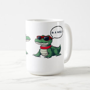 Taza De Café "Gator & Croc Pals"