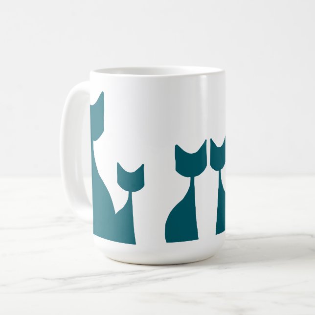 Taza De Café Gatos (Anverso izquierdo)