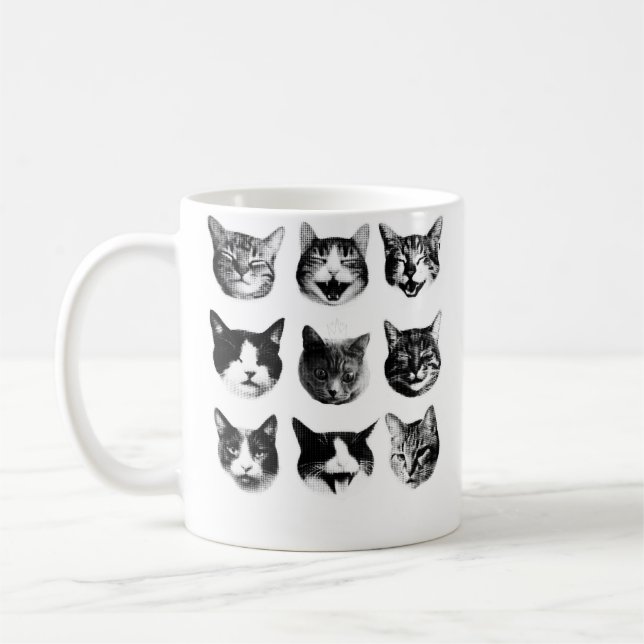 Taza De Café Gatos (Izquierda)