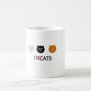 TAZA DE CAFÉ GATOS