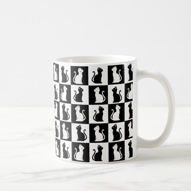 Taza De Café gatos (Derecha)