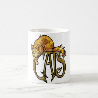 TAZA DE CAFÉ GATOS
