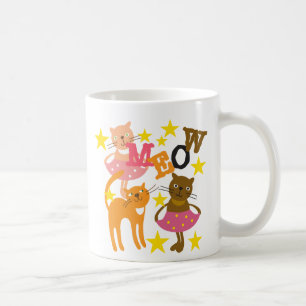 Taza De Café Gatos bailando