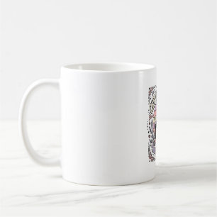 Taza De Café Gatos Café Repetir Gato Hojas de Té Café Fortuna R