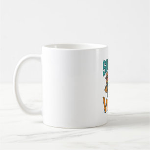 Taza De Café Gatos con Vibraciones de Verano Diseño de Grabado