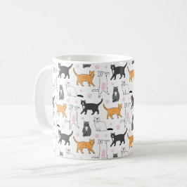 Taza De Café Gatos cortos