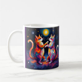 Taza De Café Gatos cósmicos