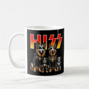 Taza De Café Gatos Cuteness Silbido Rock Gatitos Música Kitty R