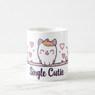 Taza De Café Gatos Cutie Cutie Único