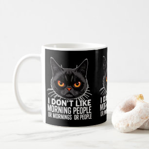 Taza De Café Gatos de gatos y motas anti-matutinas
