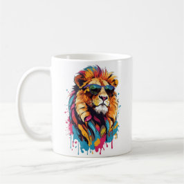 Taza De Café Gatos de Guay: El tazón del café de león