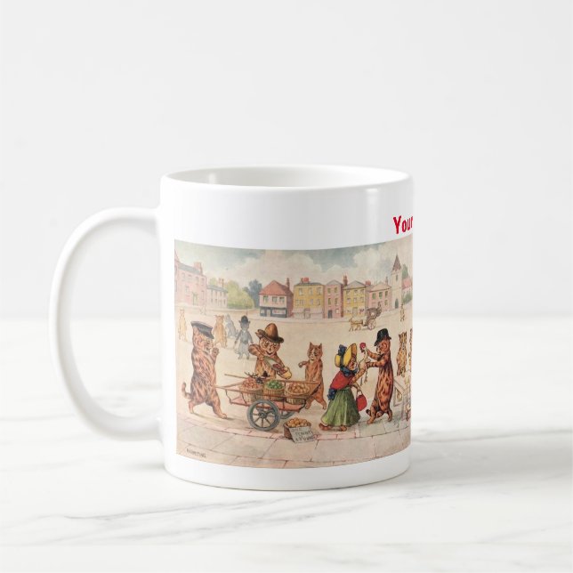 Taza De Café Gatos de Louis Wain (Izquierda)