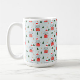 Taza De Café Gatos de Navidades cortos