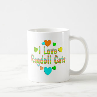 Taza De Café Gatos de Ragdoll del amor