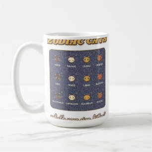 Taza De Café Gatos del Zodiaco