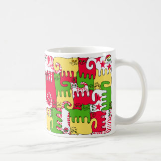 Taza De Café Gatos "deslumbramiento del rompecabezas del