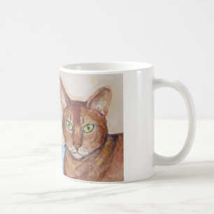 Taza De Café gatos dobles del problema