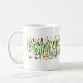 Taza De Café Gatos en cola de gato