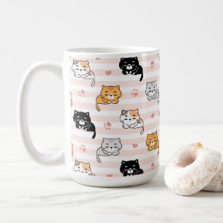 Taza De Café Gatos Lindos
