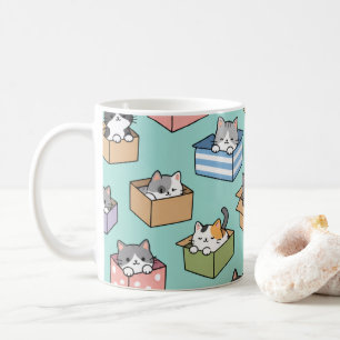 Taza De Café Gatos Lindos Colecciónalos a todos