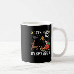 Taza De Café Gatos para todos Santa Diversión Hombres Niños Muj
