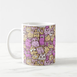 Taza De Café Gatos Personalizados divertidos