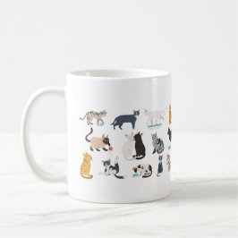 Taza De Café Gatos personalizados divertidos