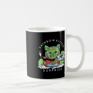 Taza De Café Gatos Rainbow Kitten Surprise Cute Etro Animal