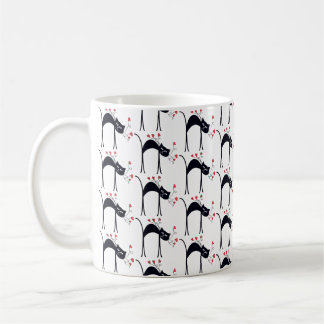 Taza De Café Gatos y corazón Café Mug