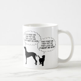 Taza De Café Gatos y perros