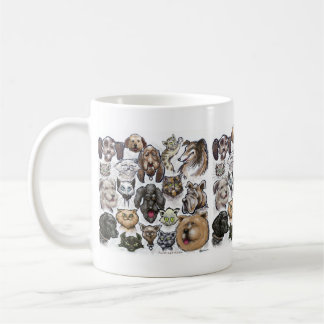 Taza De Café Gatos y perros
