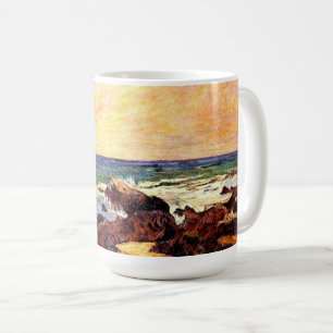 Taza De Café Gauguin - Rocas y Mar, arte fino,