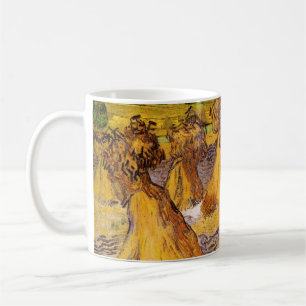 Taza De Café Gavillas de trigo por Vincent van Gogh