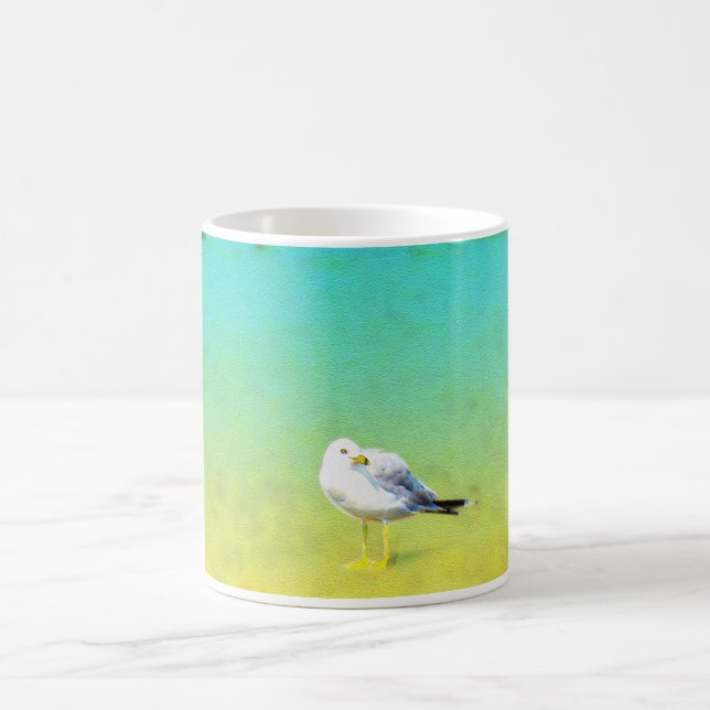 Taza De Café Gaviota de Maine (Centro)