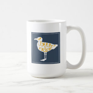 Taza De Café Gaviota el salvaje y libre