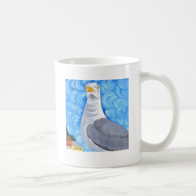 Taza De Café Gaviota orgullosa (Derecha)