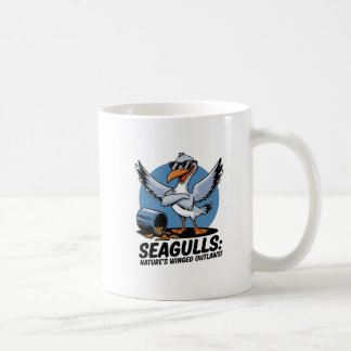 Taza De Café Gaviotas - La naturaleza prohíbe la aplicación de