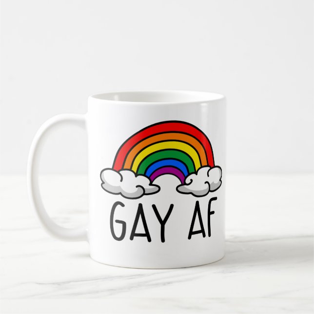 TAZA DE CAFÉ GAY AF (Izquierda)