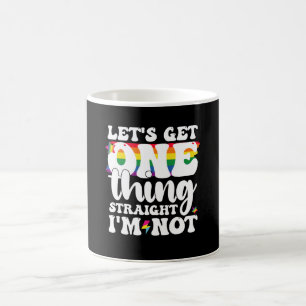 Taza De Café Gay del Orgullo LGBT, tengamos una cosa, yo no