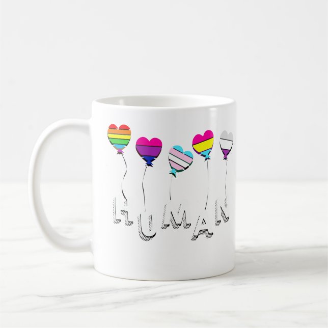 Taza De Café Gay - Gay Lesbian Bisexual Transexual (Izquierda)