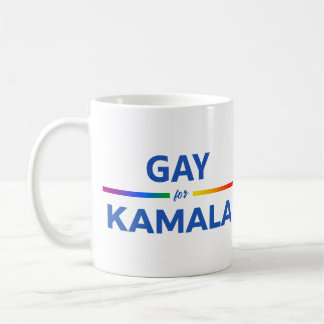 Taza De Café Gay para Kamala Harris
