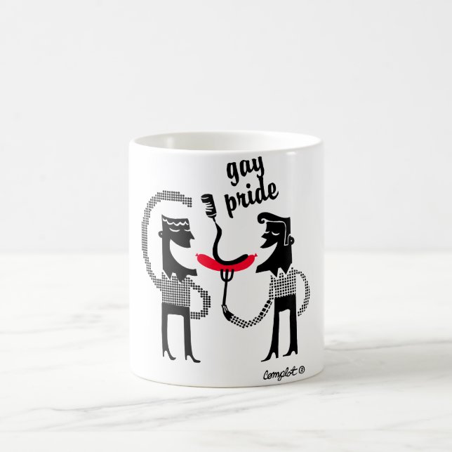 Taza De Café Gay pride (Centro)