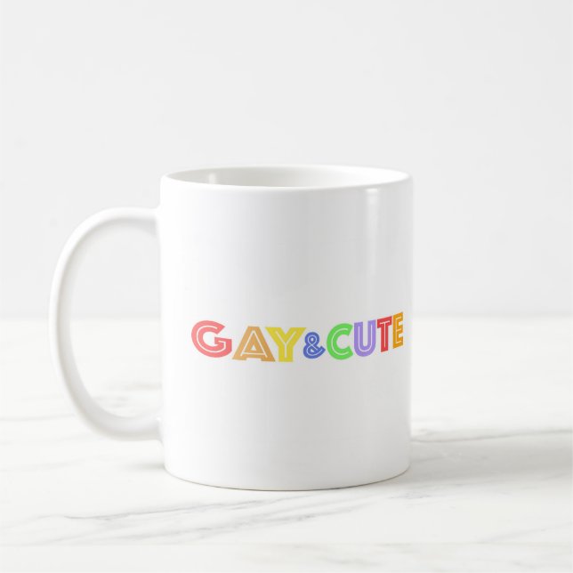 Taza De Café Gay Pride Mug (Izquierda)