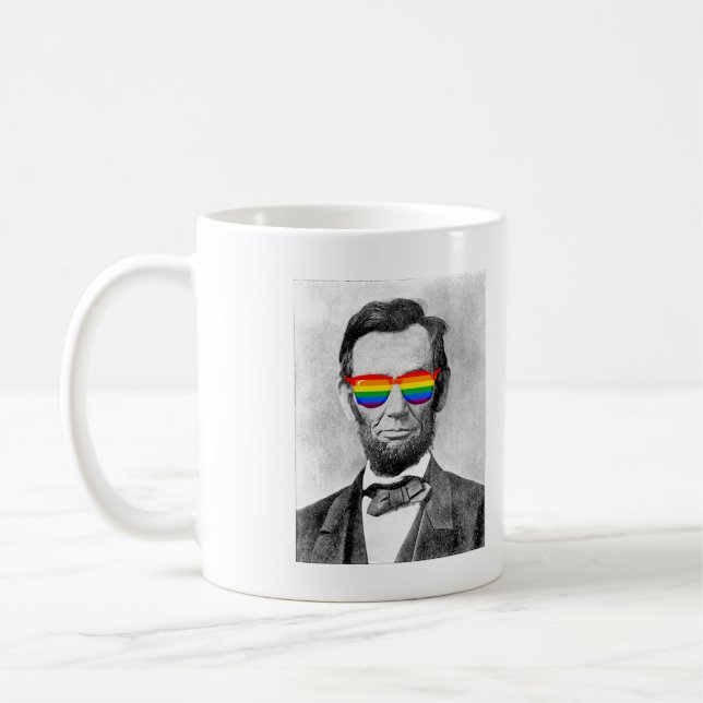 Taza De Café Gaybraham Lincoln (Izquierda)