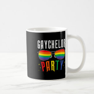 Taza De Café Gaychelor Gay Lesbiana Lgbtq Orgullo Fiesta de Sol