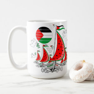 Taza De Café Gaza: Barcos de la Flotilla de Sumuda por la Liber