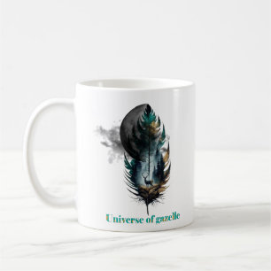 Taza De Café Gazela en el diseño de camisetas del universo