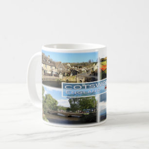 Taza De Café GB Cotswold - Castle Combe - Panorama Field -