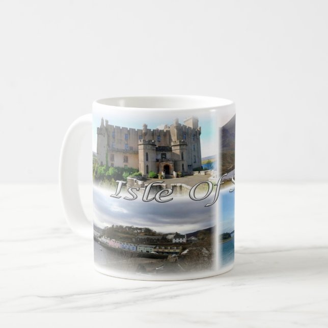 Taza De Café GB Escocia - La Isla de Skye - (Anverso izquierdo)